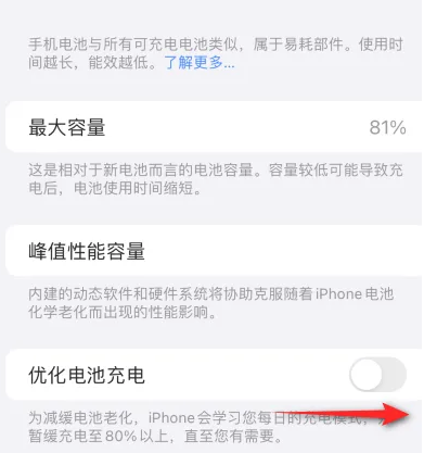 宜黄苹果15维修分享iPhone15充电到80%就充不进电了怎么办 