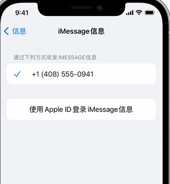 宜黄apple维修iPhone上无法正常发送iMessage信息