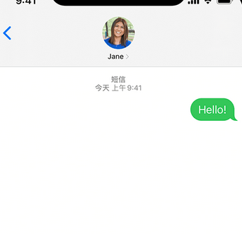 宜黄apple维修iPhone上无法正常发送iMessage信息