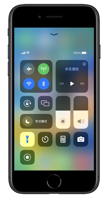 宜黄苹果14维修分享苹果iPhone 14 Pro手电筒开启方法 